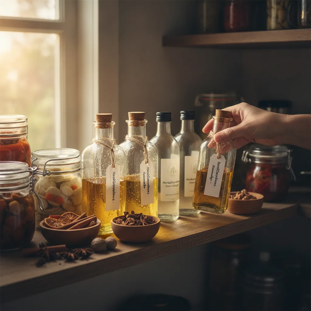 Cold-pressed black seed oil and seeds with equipment