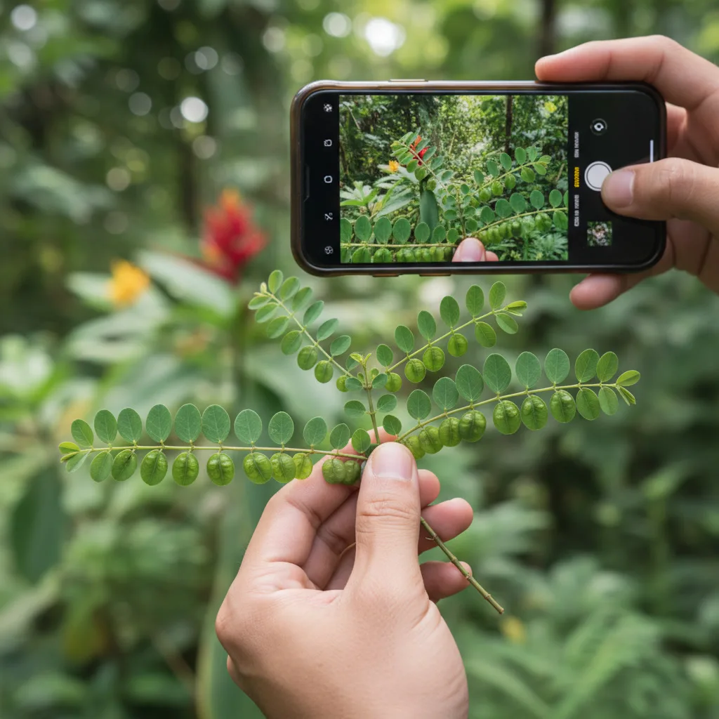 chanca piedra plant photograph