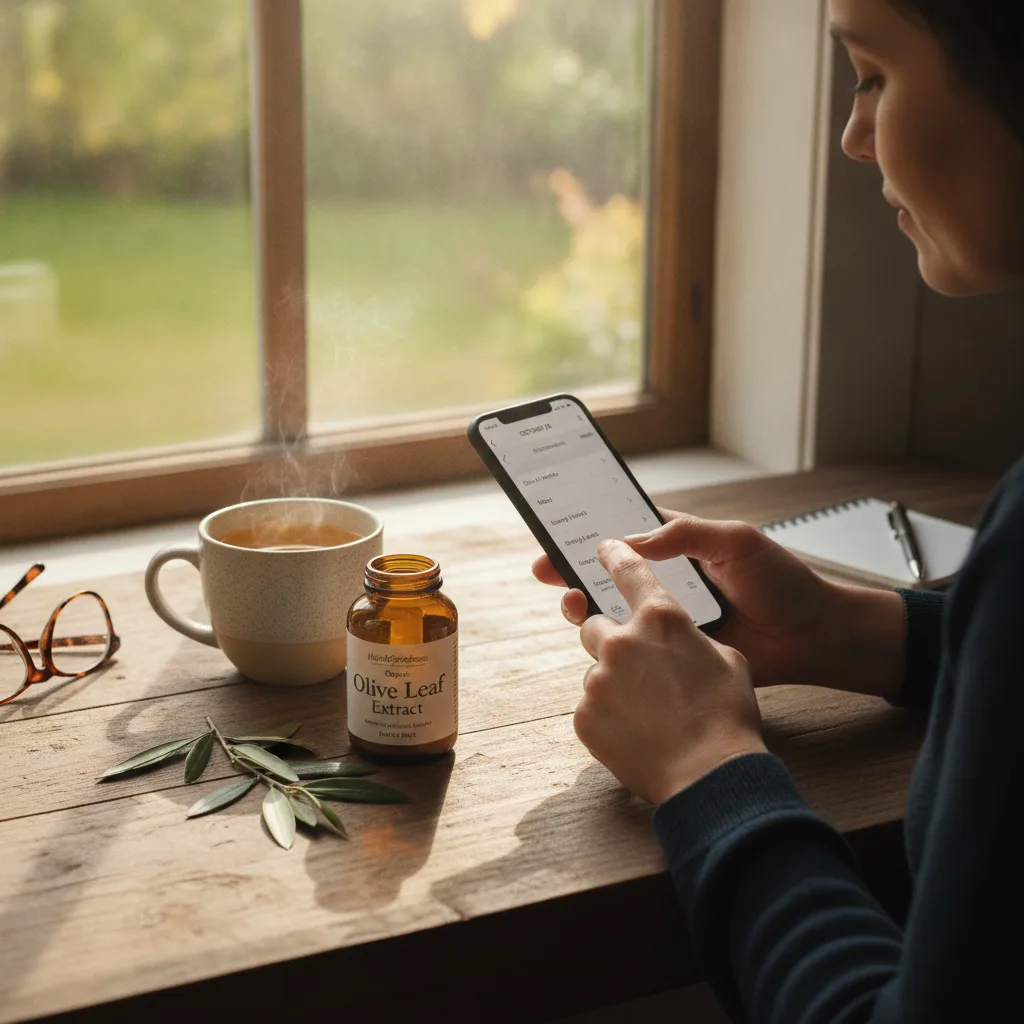 olive leaf capsule supplement timeline
