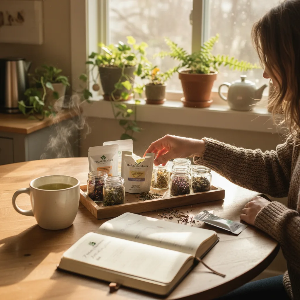herbal-breakfast-smoothie-ingredients