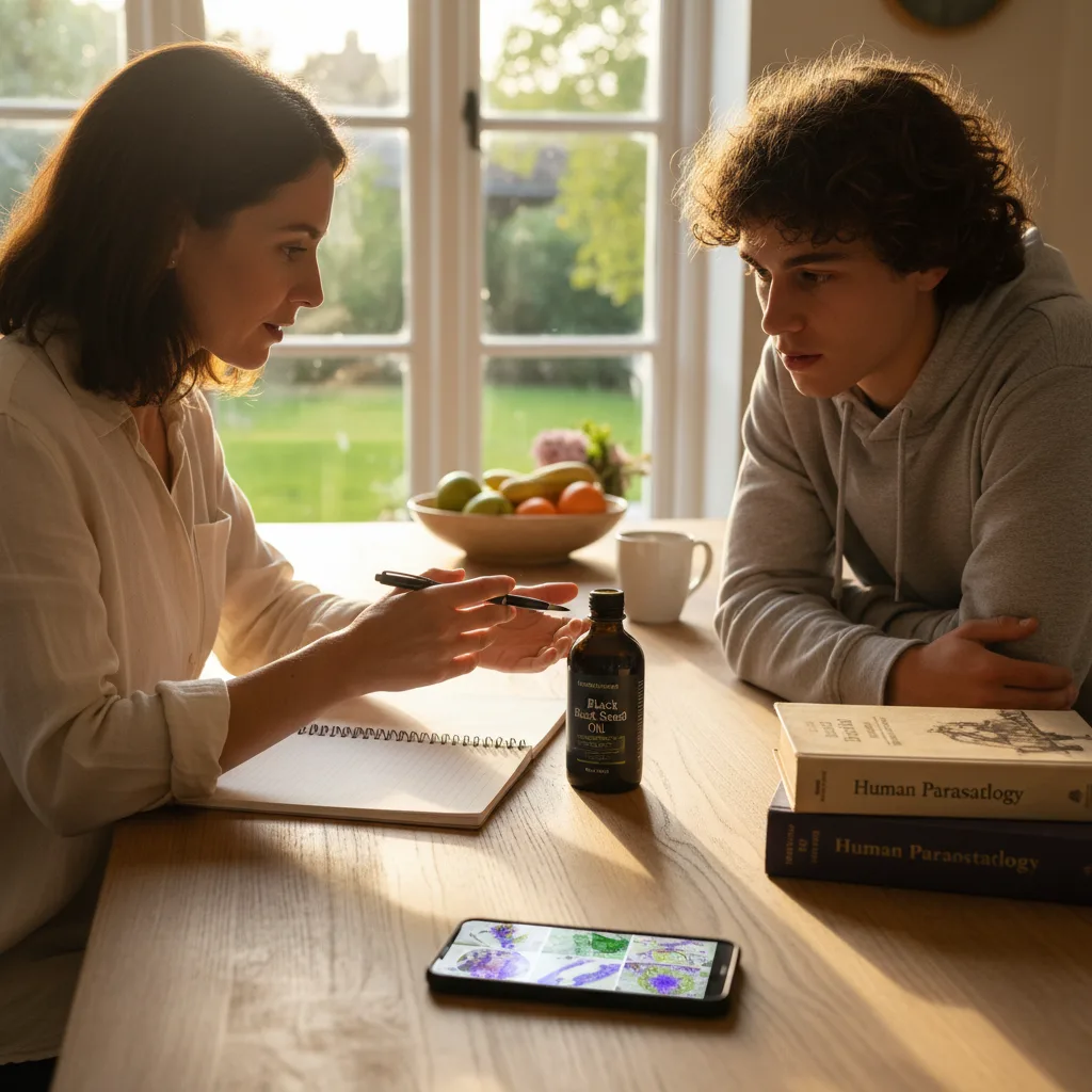 black seed oil sensory