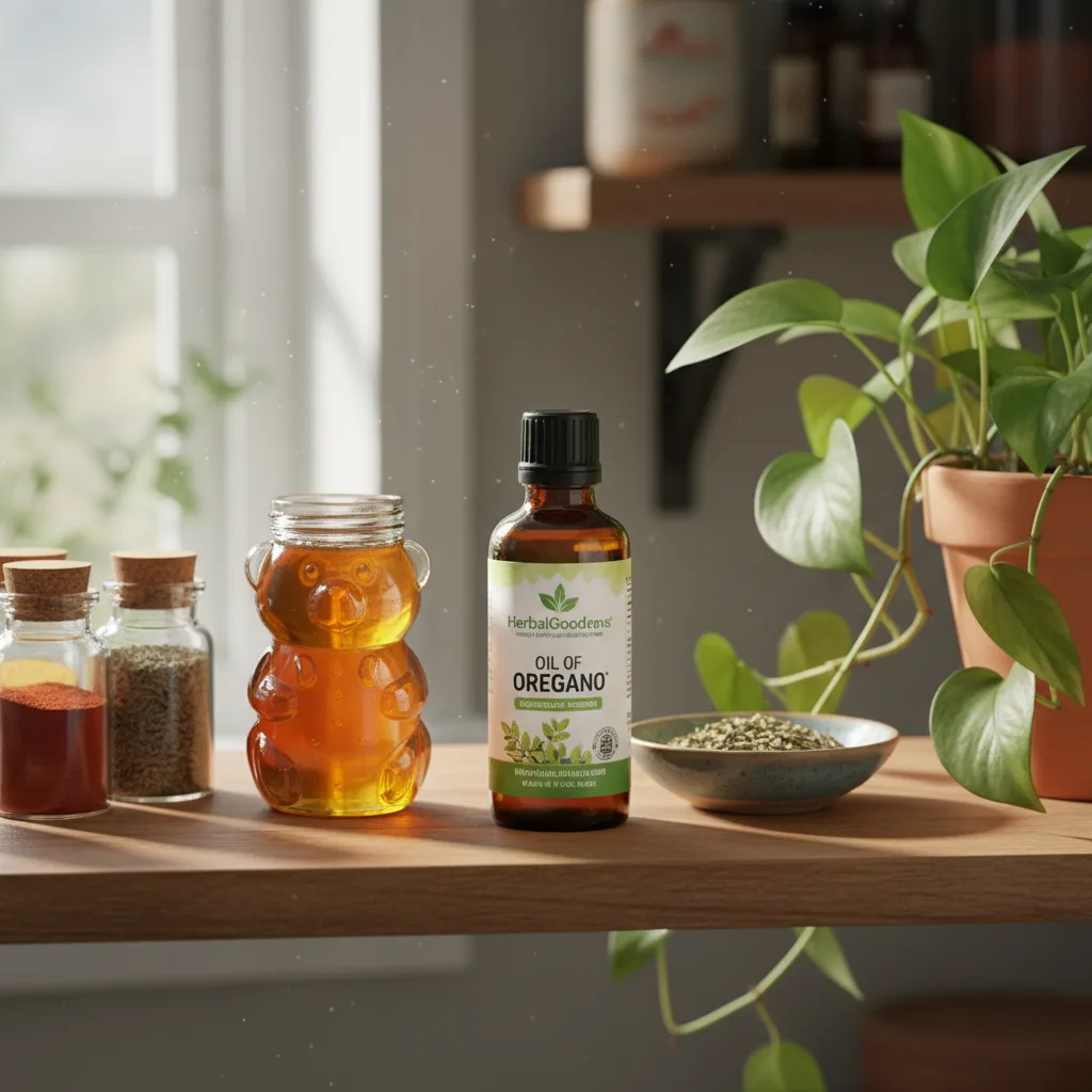 Oil of Oregano in Dropper Bottle