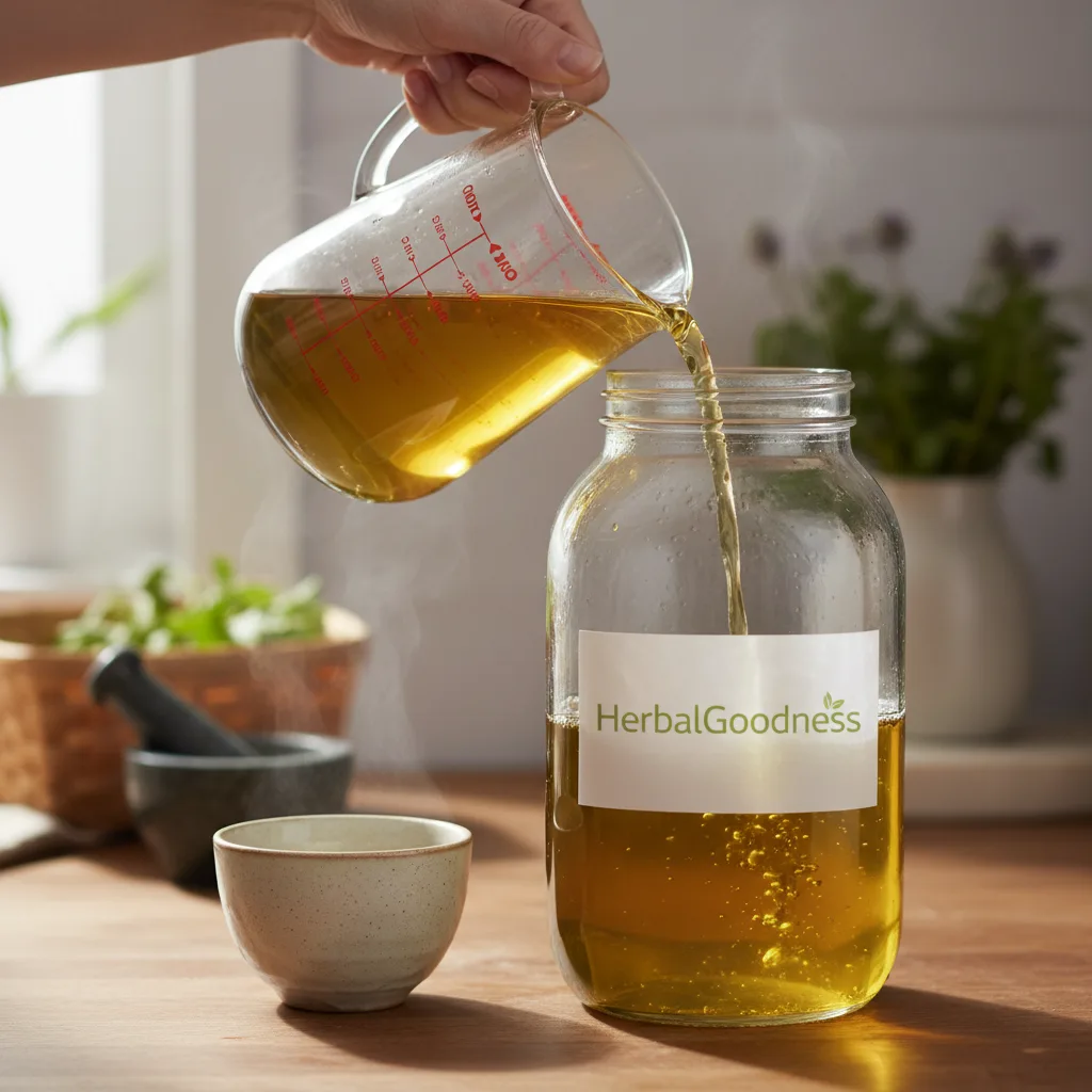herbal tea preparation