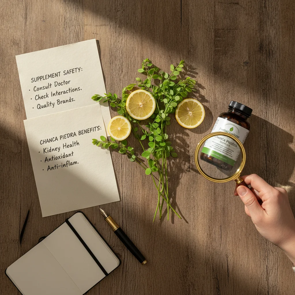 chanca piedra extract in use