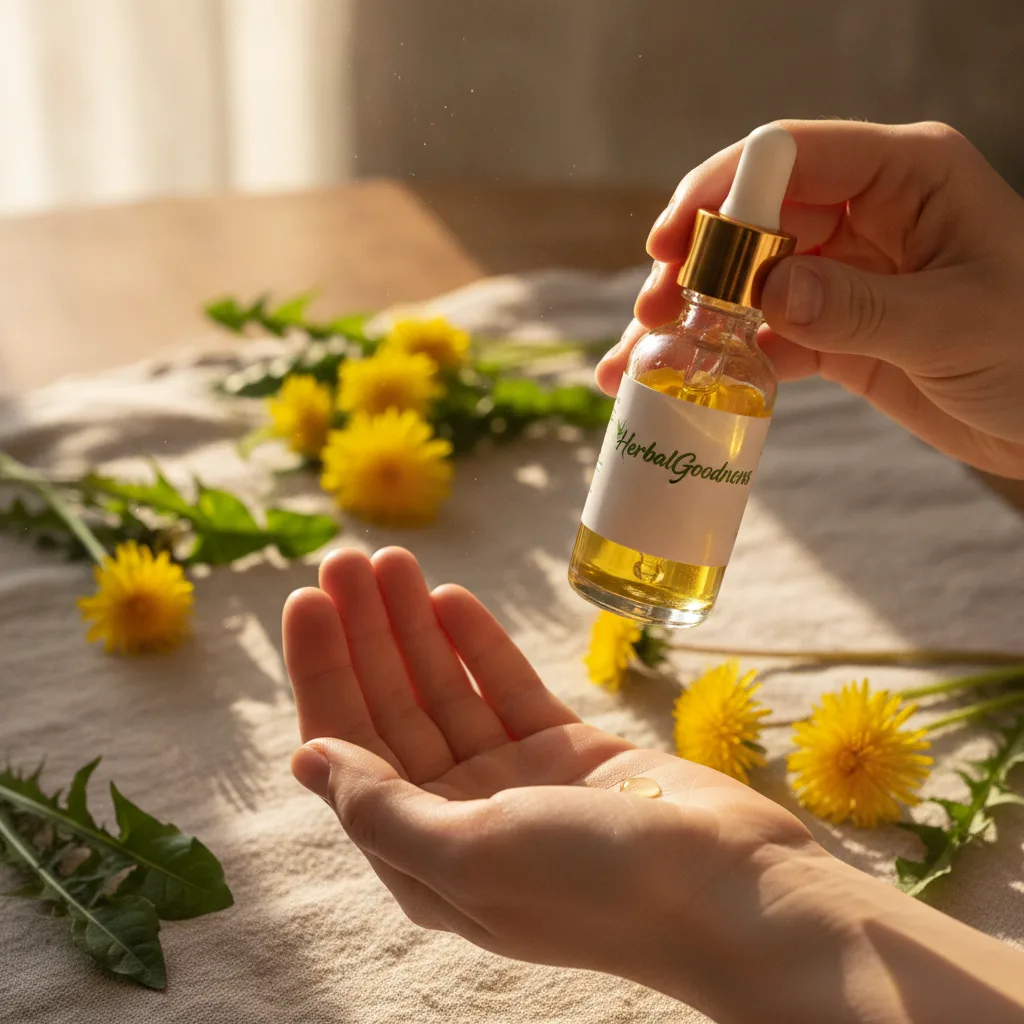 Dandelion field skincare inspiration