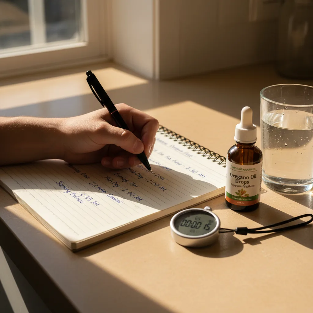 oil of oregano user journal
