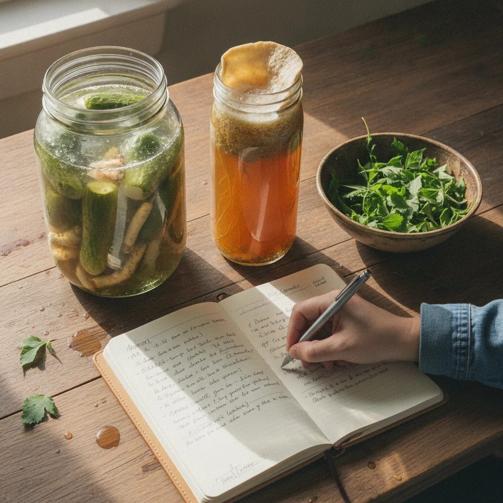 Kombucha and herbal fermentation setups