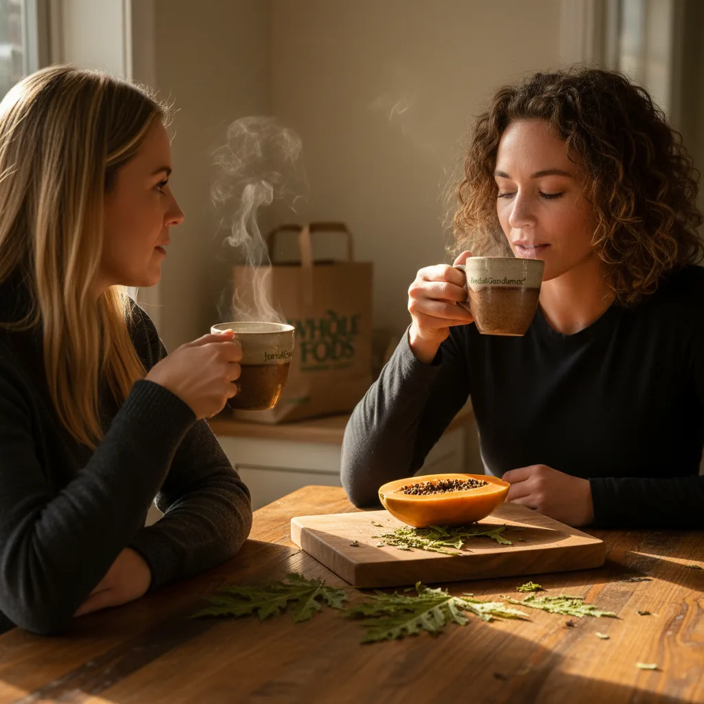 papaya leaf loose tea