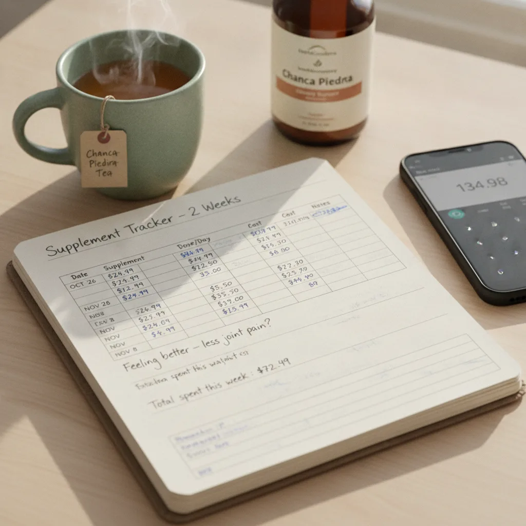 daily herbal journal template