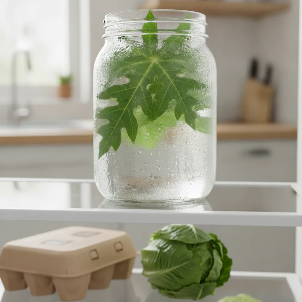 papaya-leaf-tea-cold-brew-process