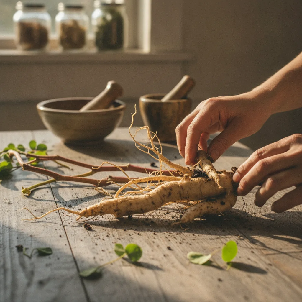 ashwagandha root drying process