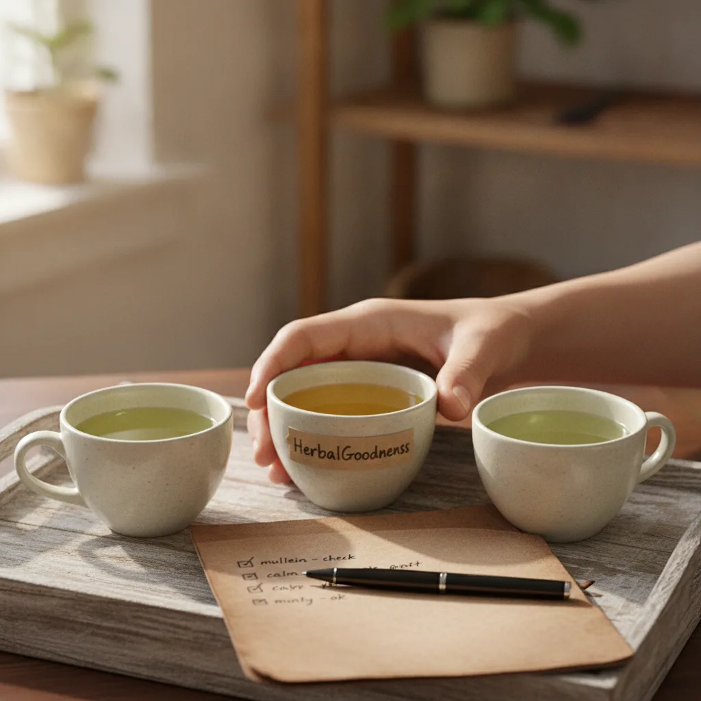 herbal tea brewing guide
