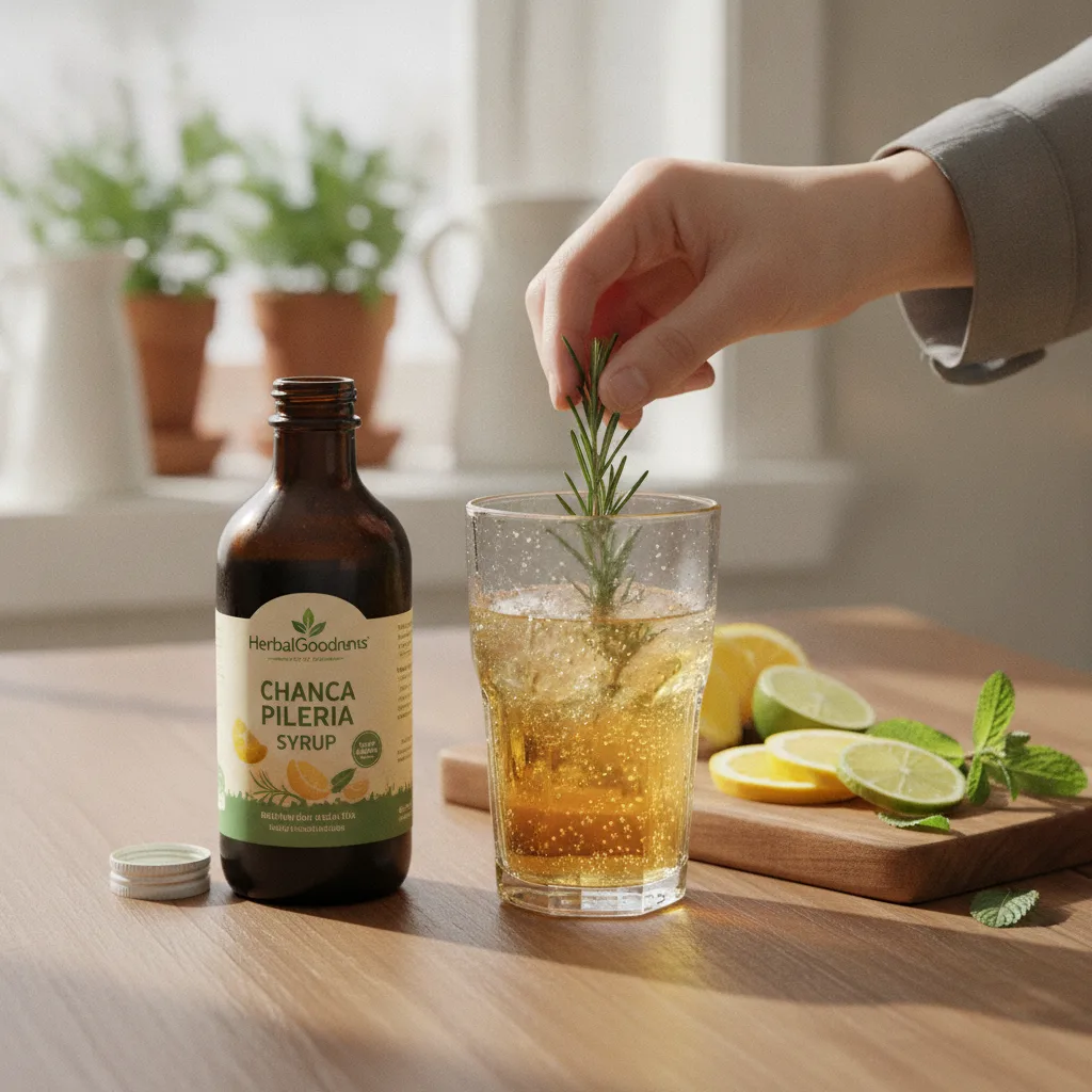 Crafting herbal syrups