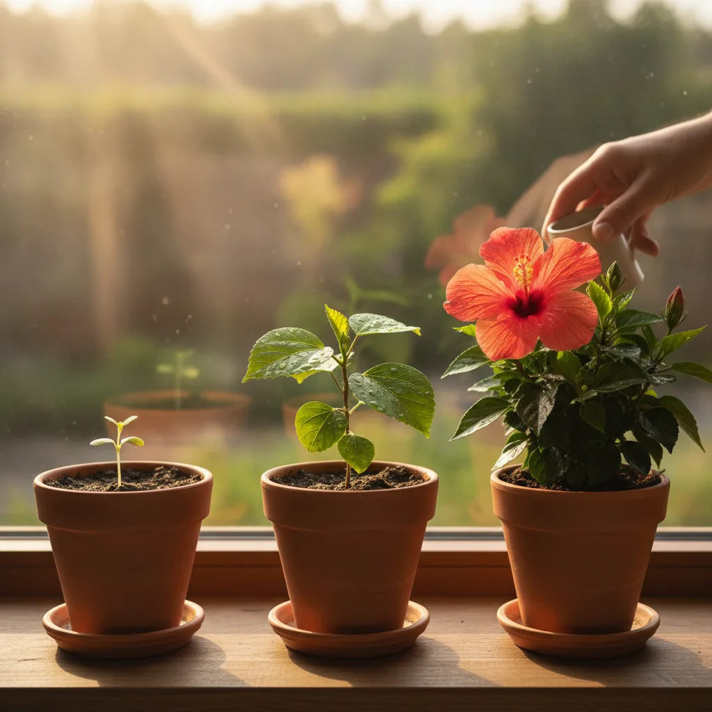 hibiscus care and blooms