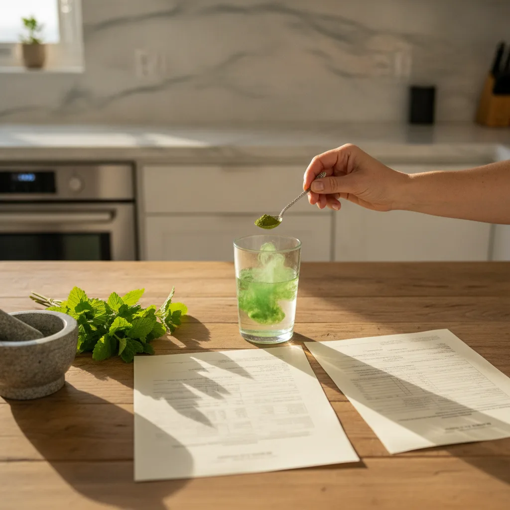 Lemon Balm Extraction Process