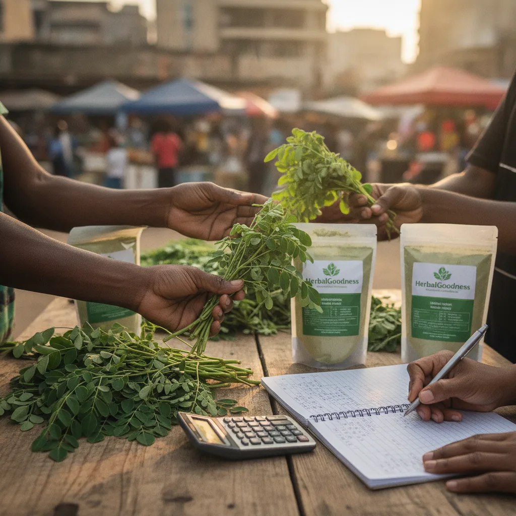 sharing moringa powder group