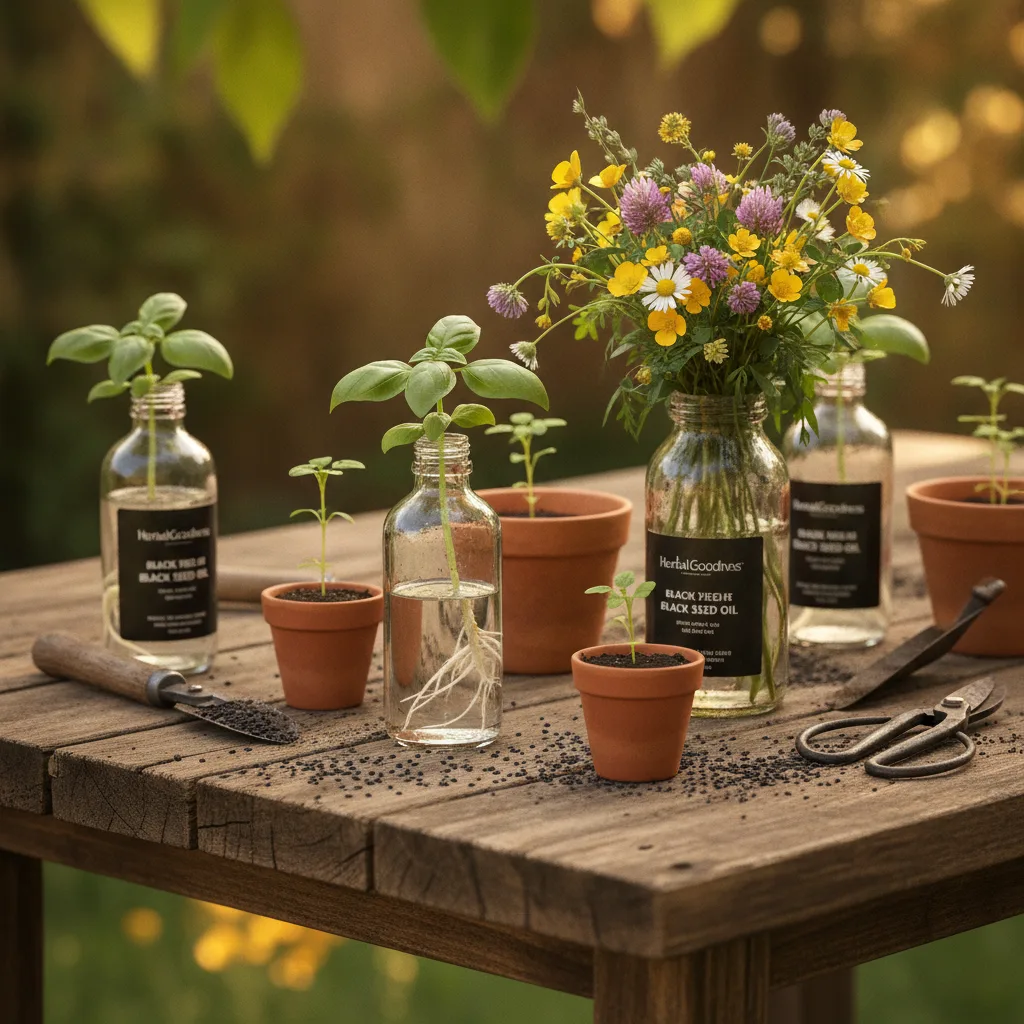 zero waste black seed bottle reuse organization