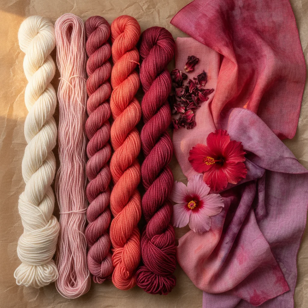 hibiscus-dye-process-fabric
