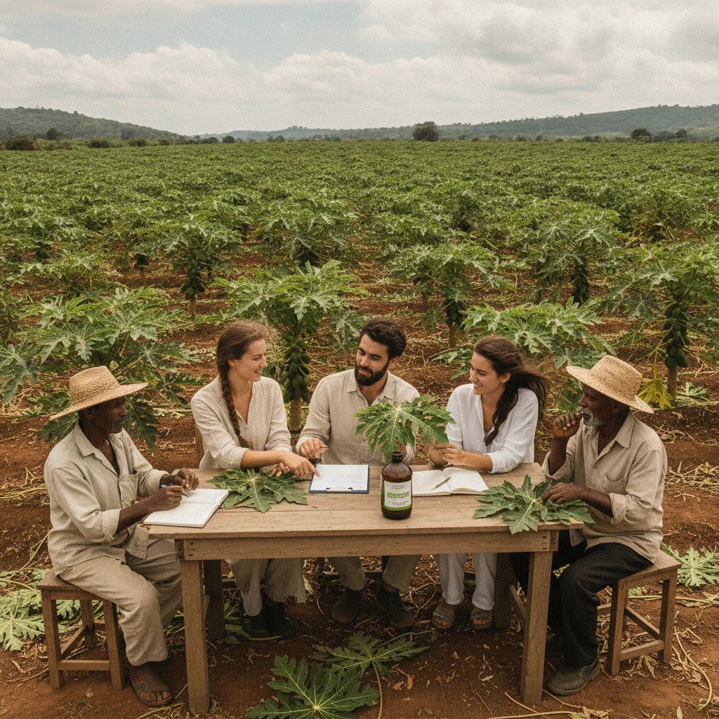 papaya leaf contract testing