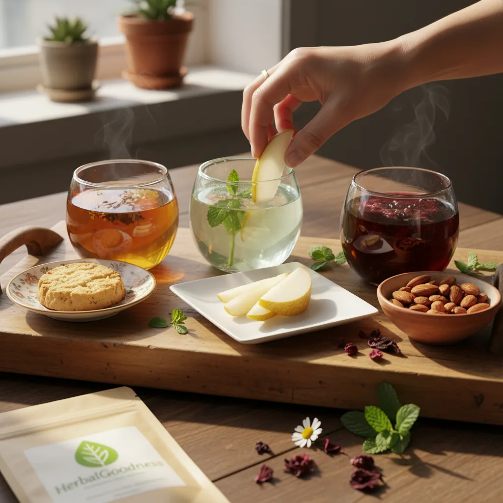 herbal-tea-presentation-table