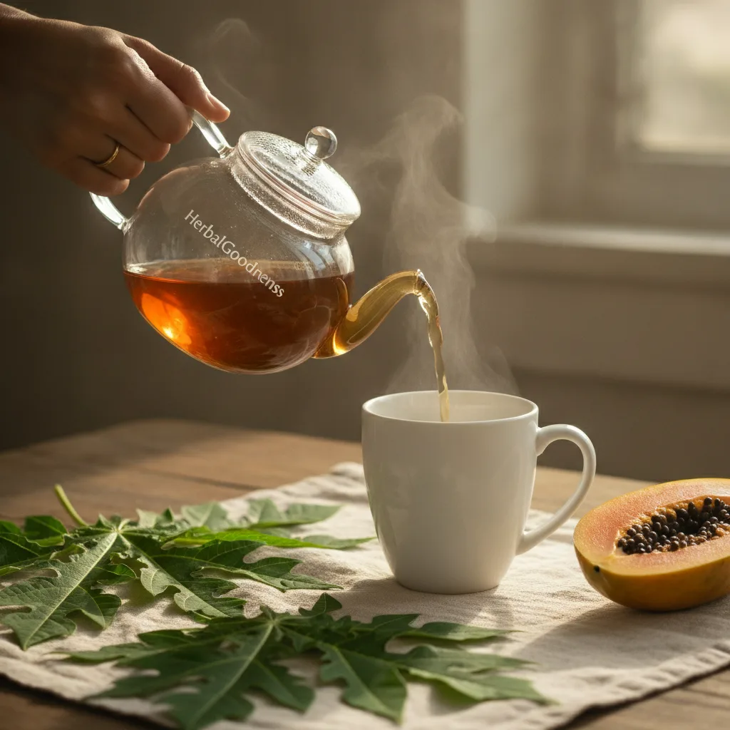 Papaya Leaf Tea Quality Comparison