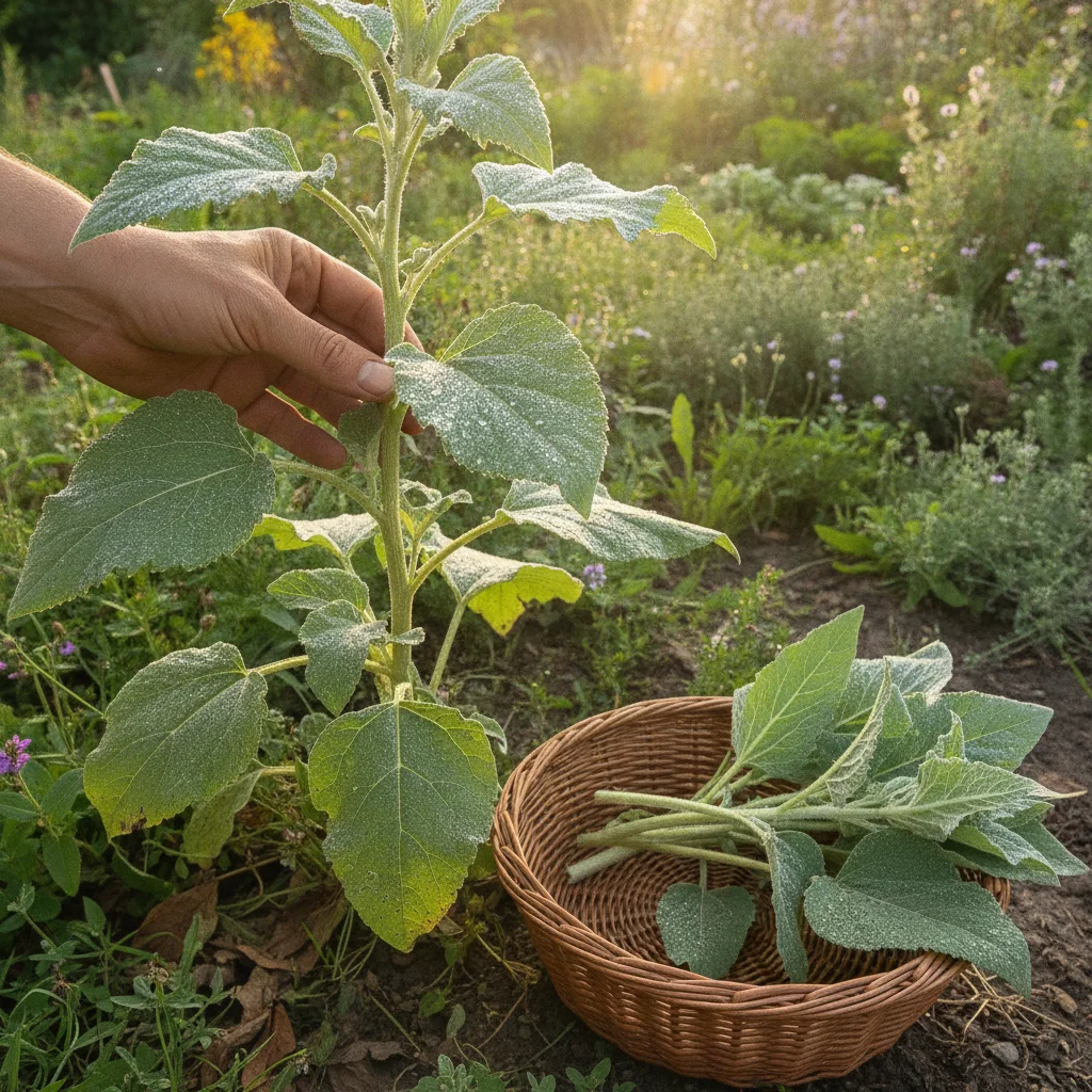 mullein herb garden
