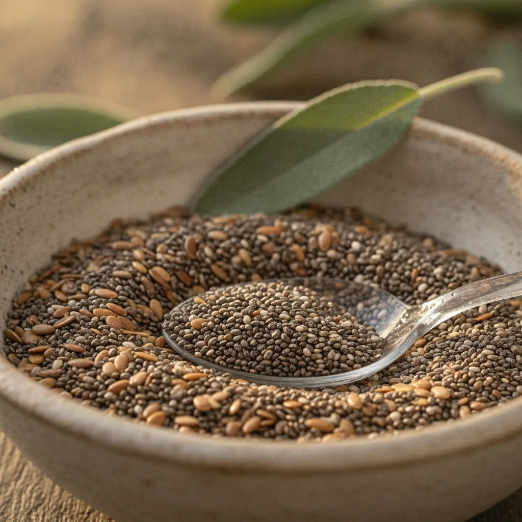 Omega-3 supplement capsules plant-based