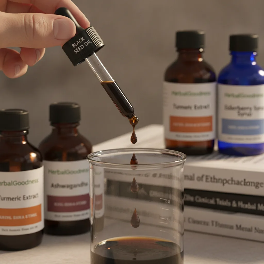 black seed oil laboratory study