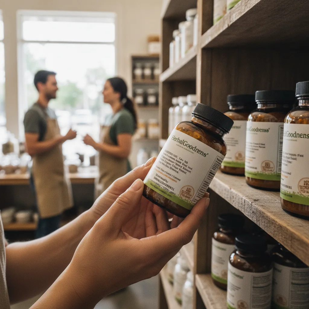 herbshop interior
