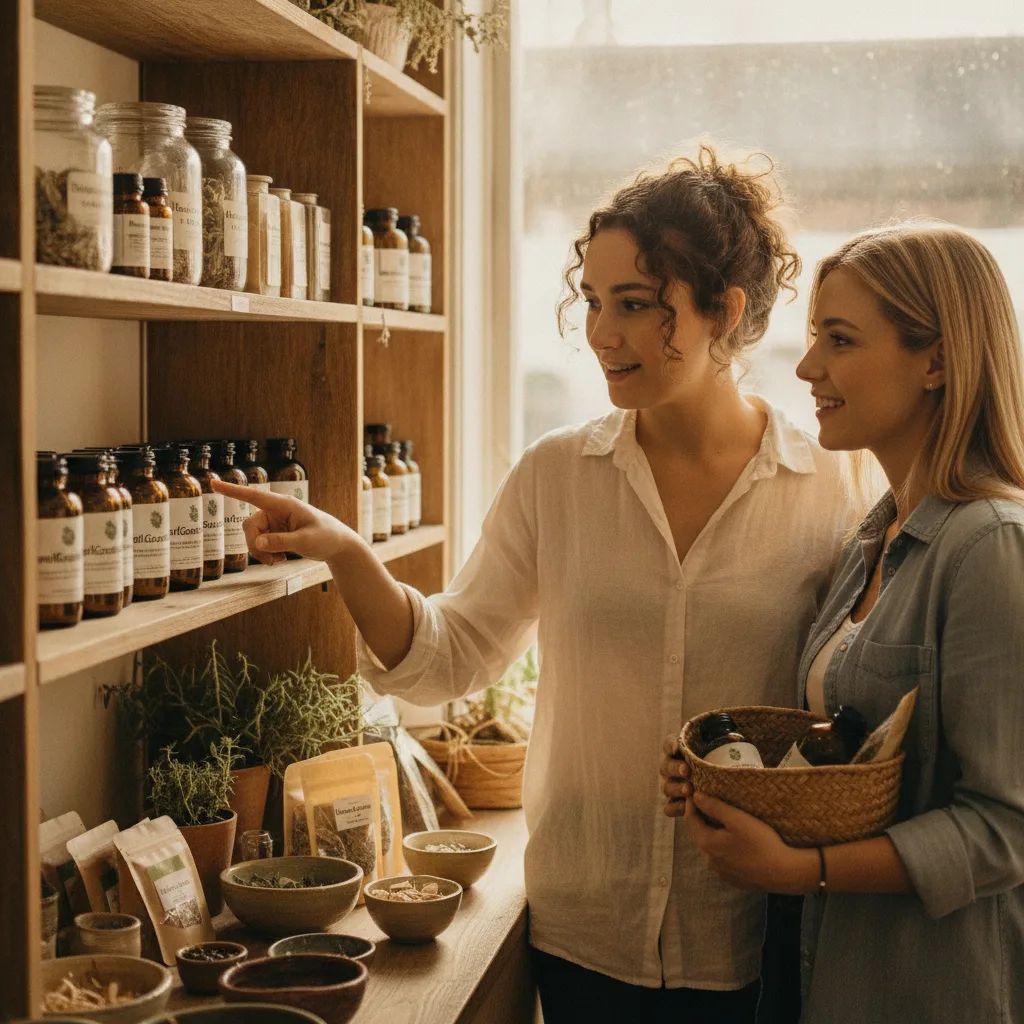 freshness checks herbal store