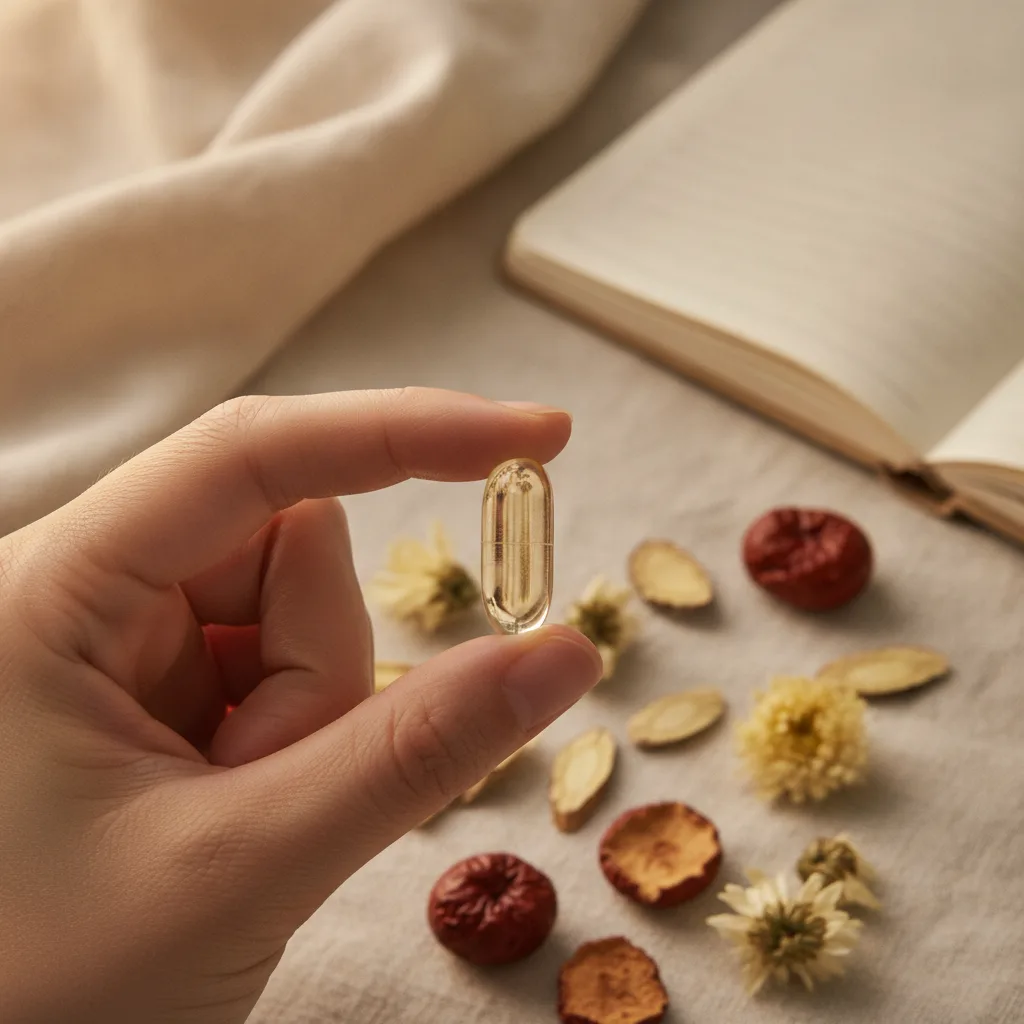 Chinese herbal capsules and botanicals