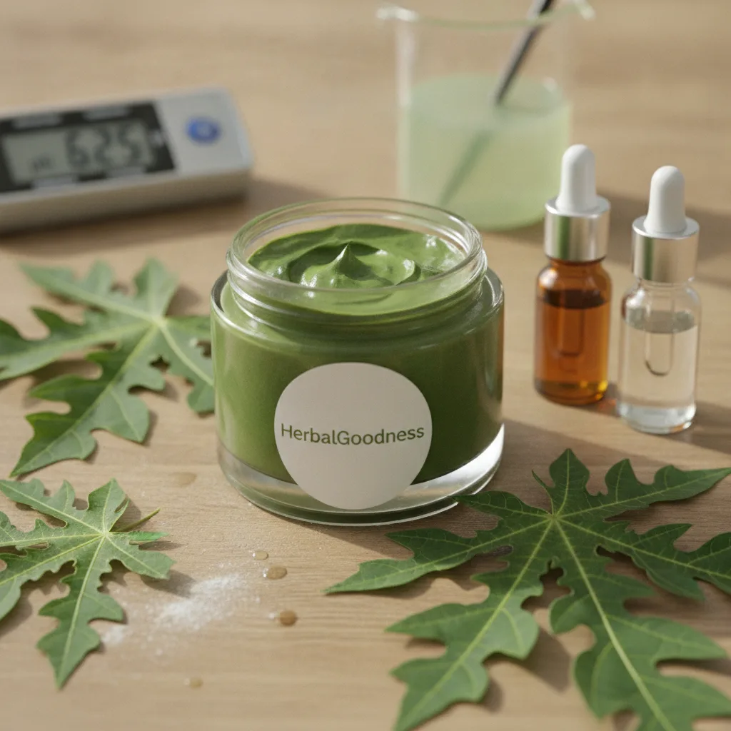 Papaya Leaf Extracts in Formulation