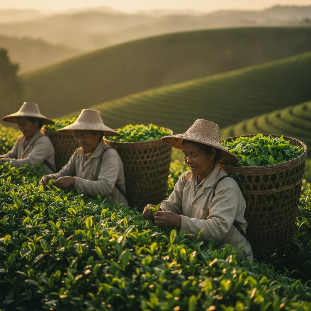 Loose Leaf Tea Drying