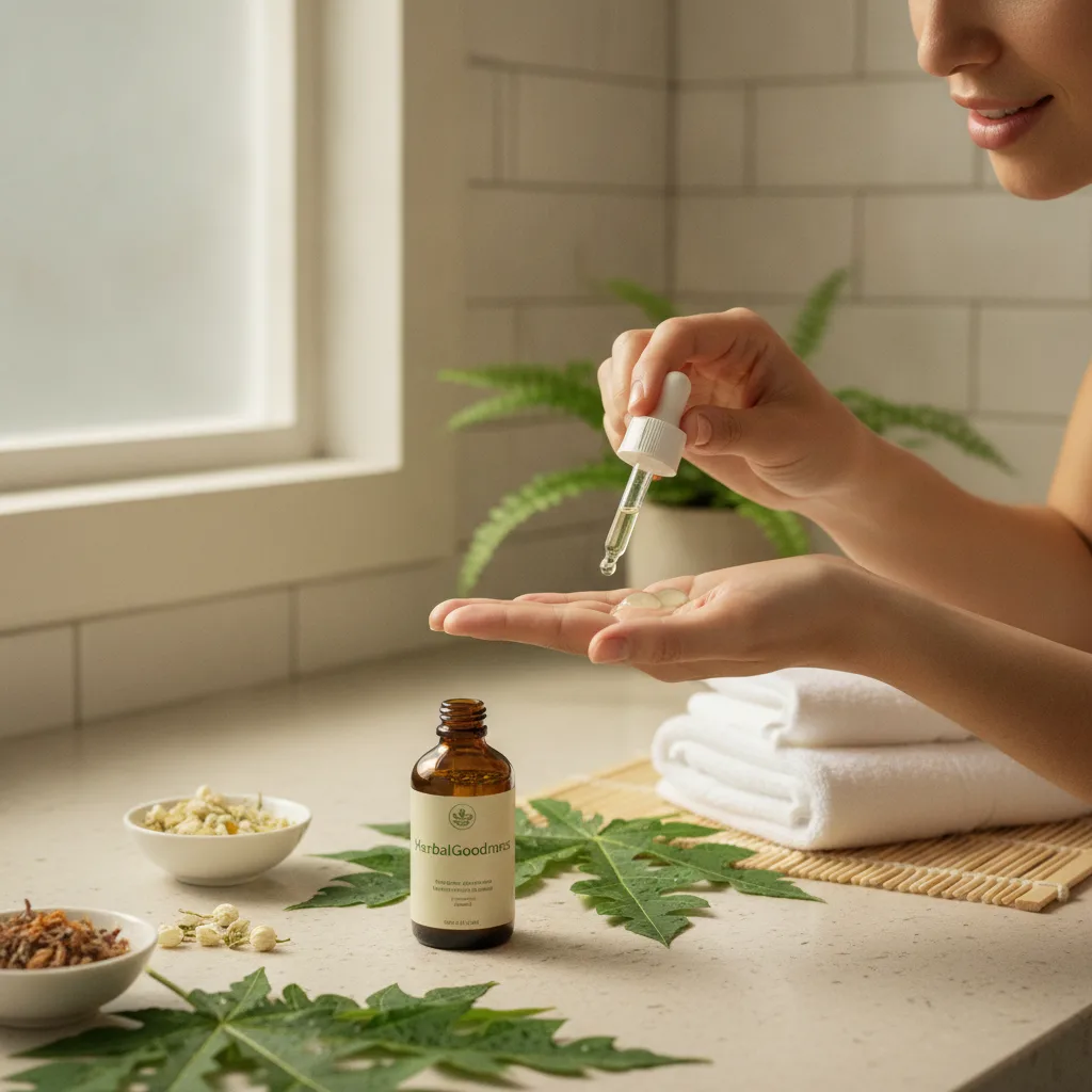Papaya leaf shelf-life test