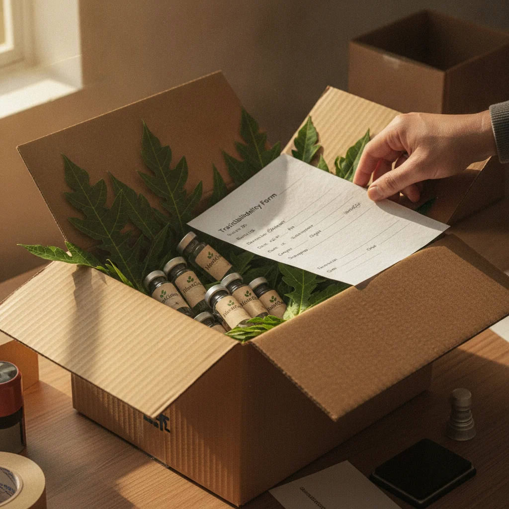 papaya supply chain processing