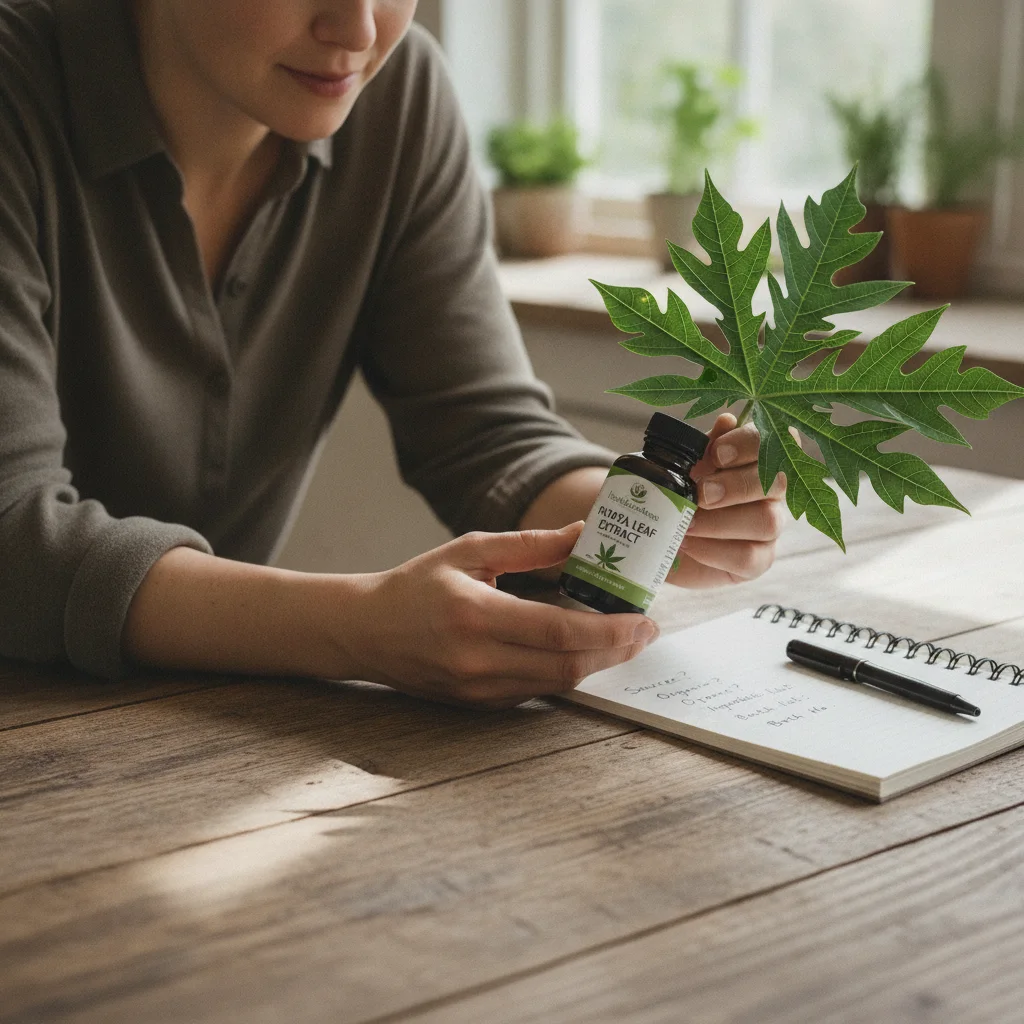 Papaya Leaf Tea Benefits