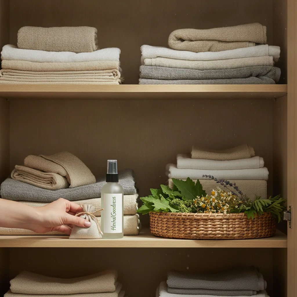 Patch-testing linen spray on fabric