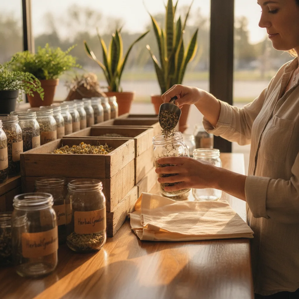 Refill Station in McKinney Herbal Store