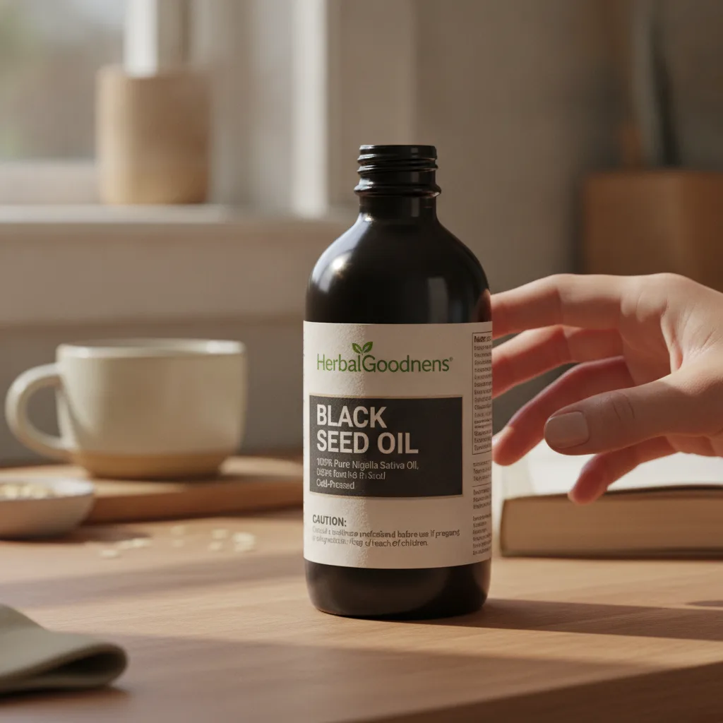 black seed oil tracking log