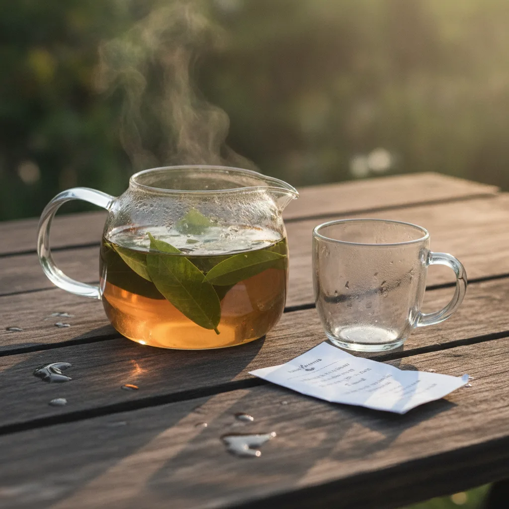herbal tea routine