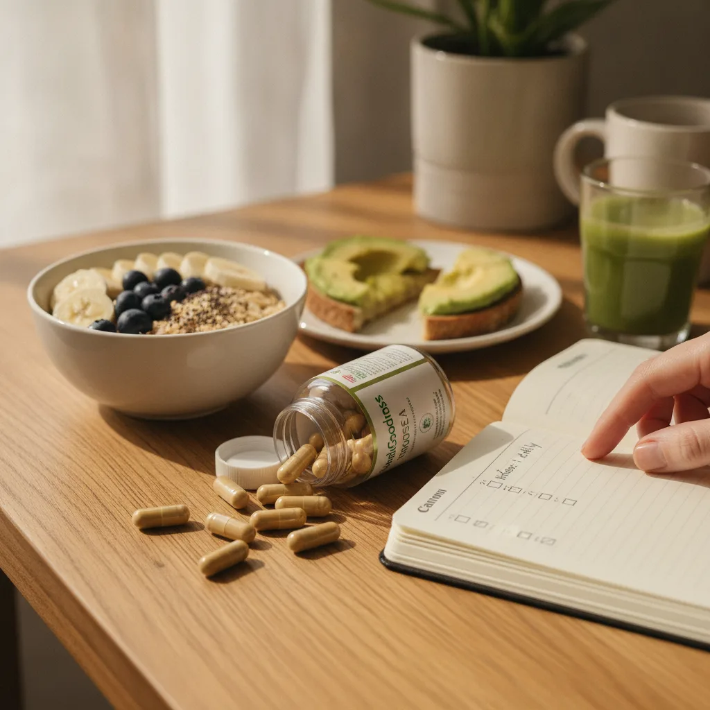 Rhodiola raw root and capsules