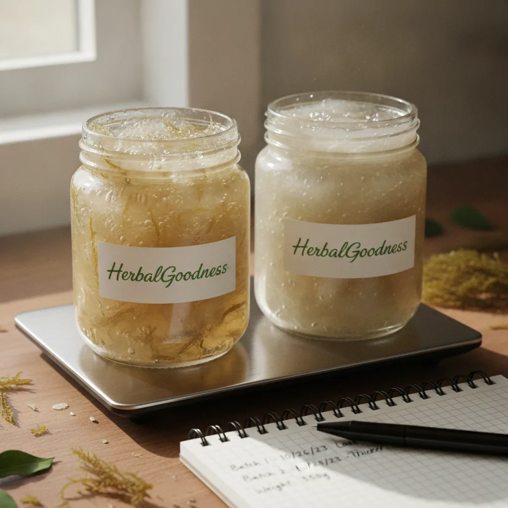 sea moss gel texture process