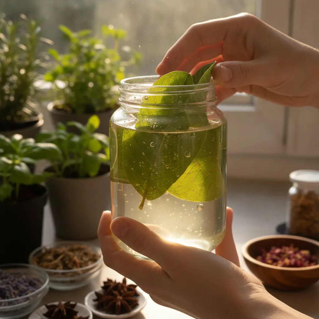 guava-leaf-aroma-distillation