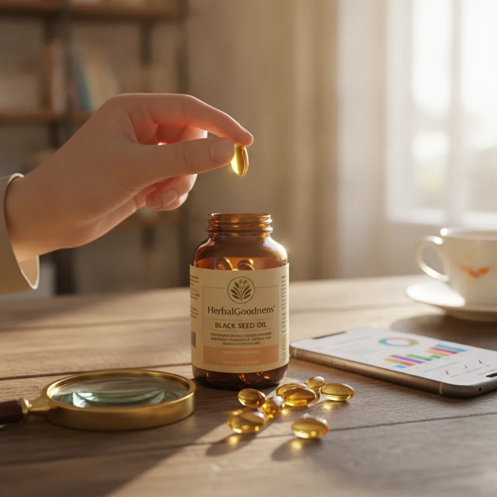 reading supplement label illustration