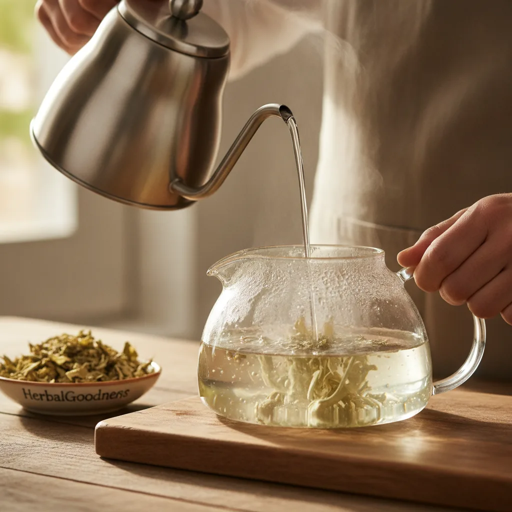 Brewing chanca piedra tea at home