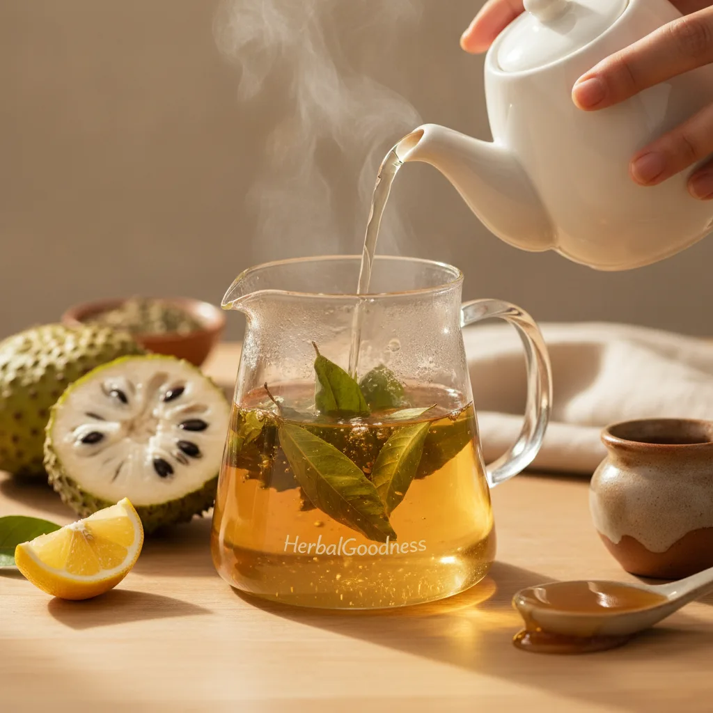 Preparation of Soursop Tea