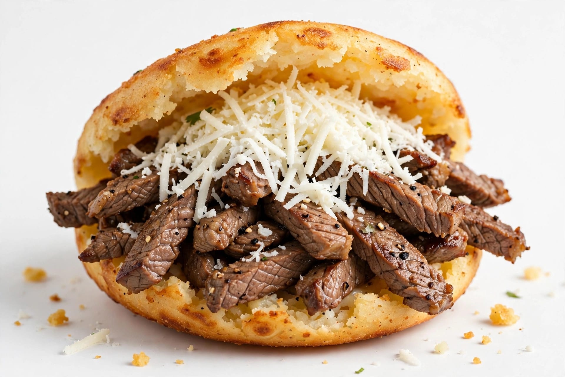 Arepa Carne Asada