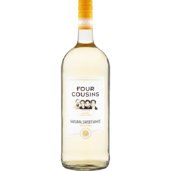 Four Cousins White Wine 1.5ltr
