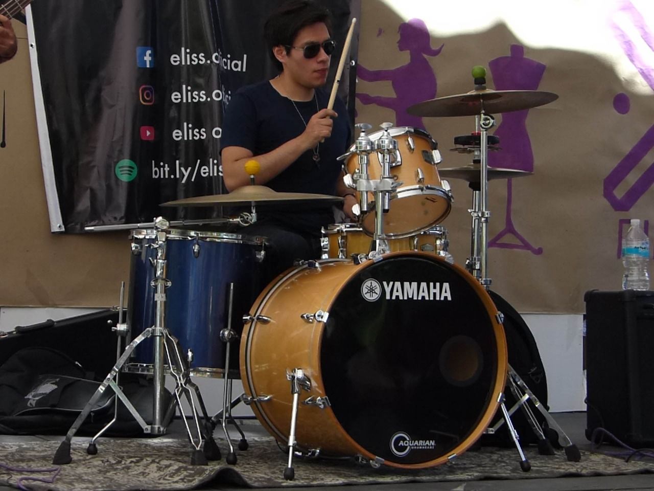 Iván Viveros, baterista de ELISS