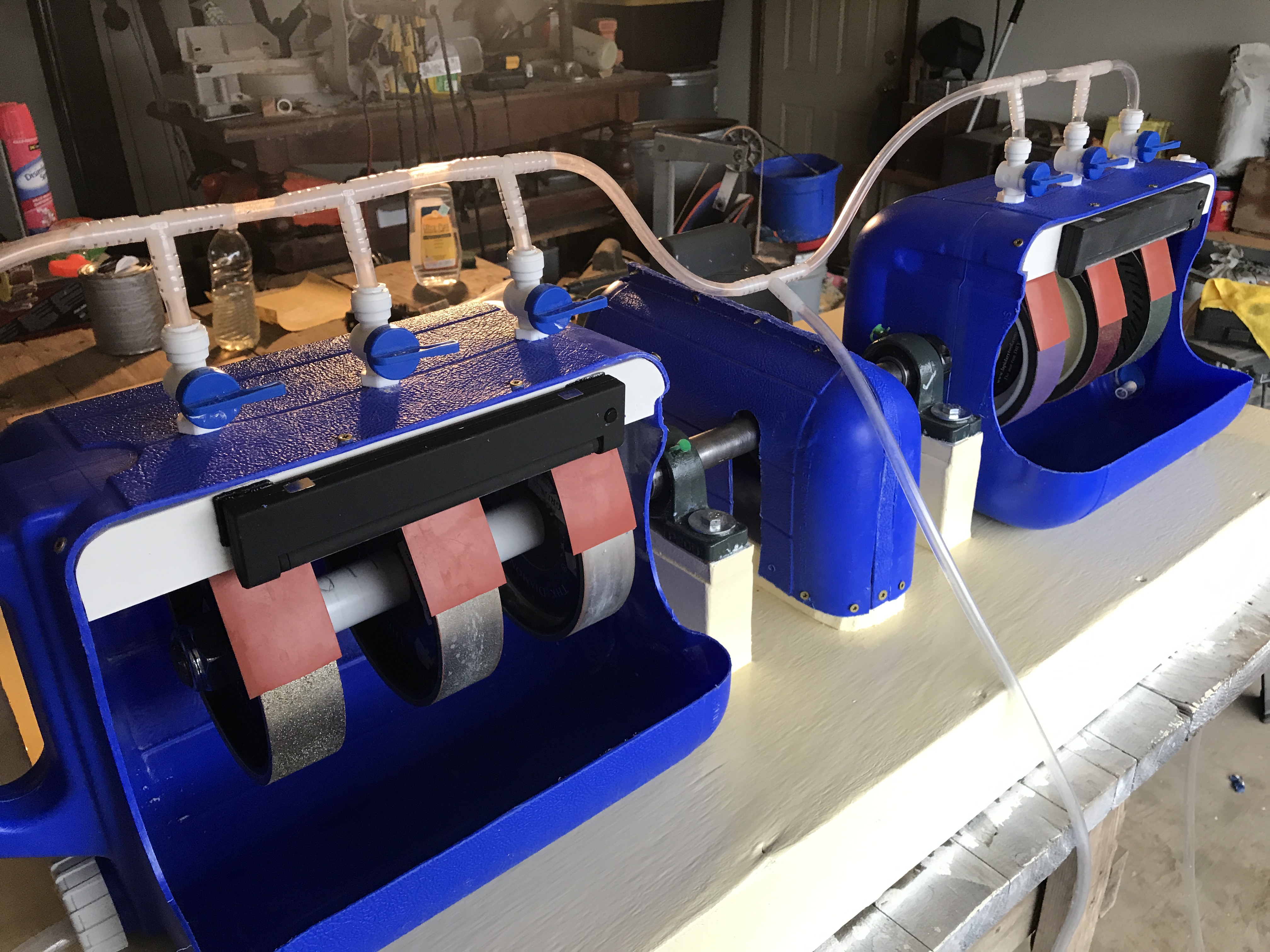 Home made lapidary machine Rock Tumbling Hobby